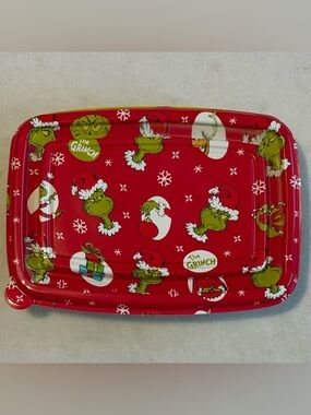 Dr. Seuss Grinch Christmas Food Storage Container 1.0L w/ Lid